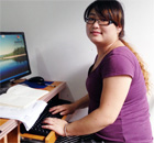感谢新锦程让我学会电脑帮我找到满意工作